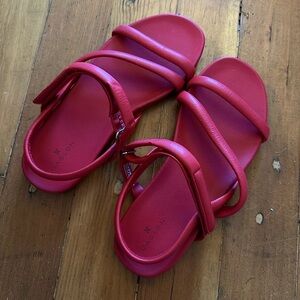 CASLON Aliyah Slingback Sandal In Red Ruby